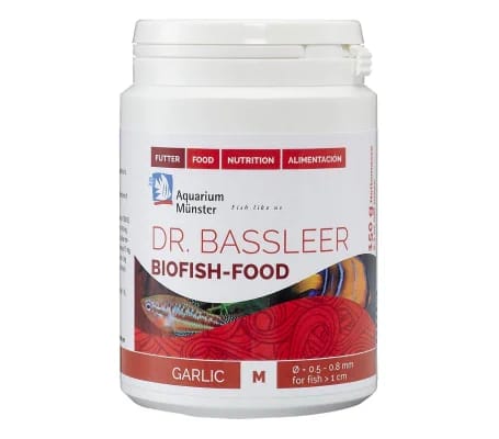 Aquarium Münster Biofish - Food Dr. Bassleer Garlic (Tamaño De Grano M)