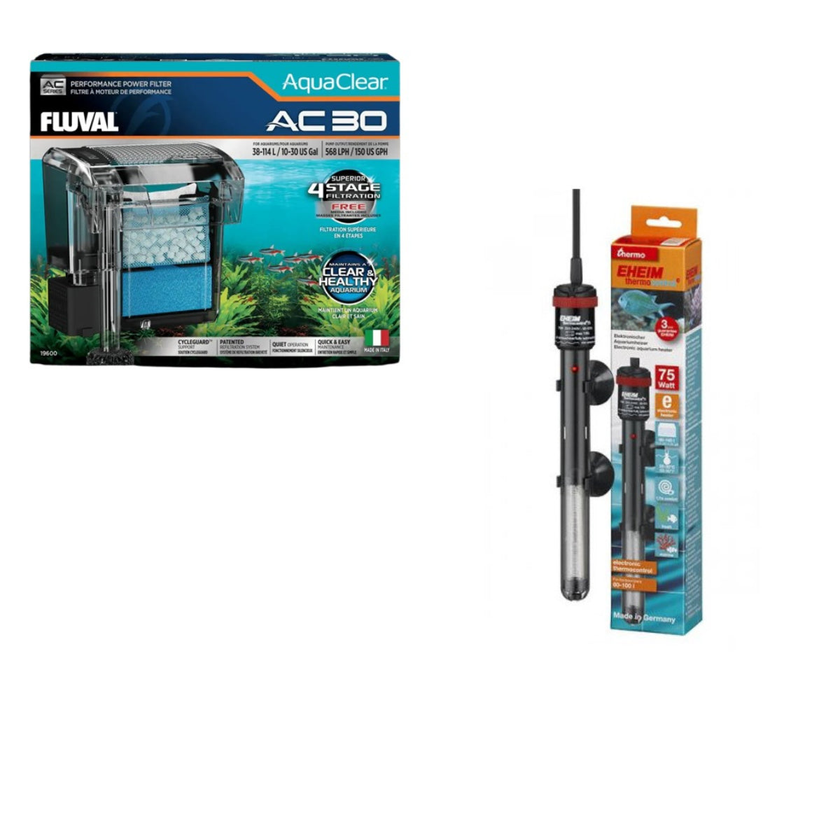 Pack Fluval & Eheim