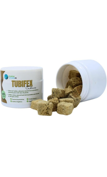 Tubifex Liofilizado Cubes 100% Natural Premium