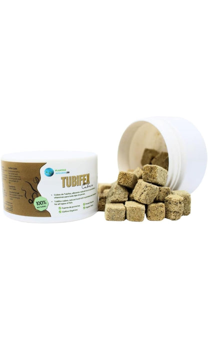 Tubifex Liofilizado Cubes 100% Natural Premium