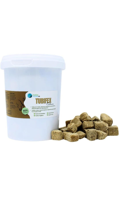 Tubifex Liofilizado Cubes 100% Natural Premium